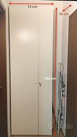 Guardaroba - Contenitore Ikea 240x74x38