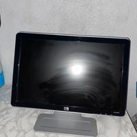 Monitor HP w1907s Argento/Nero