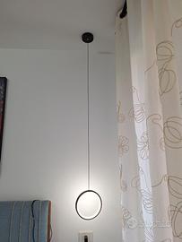 Coppia lampade sospensione per comodini di design