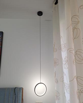 Coppia lampade sospensione per comodini di design