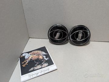 Set 2 stemmi logo Innocenti originale vintage