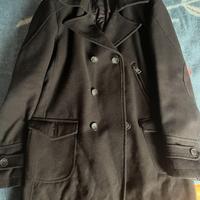 Cappotto foderato nero marca Xagon man, tg 50
