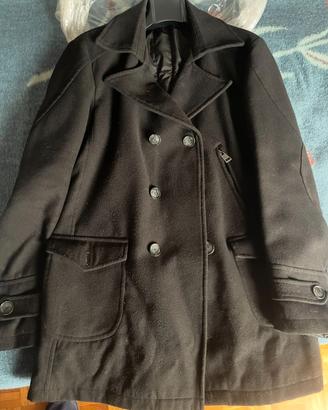 Cappotto foderato nero marca Xagon man, tg 50