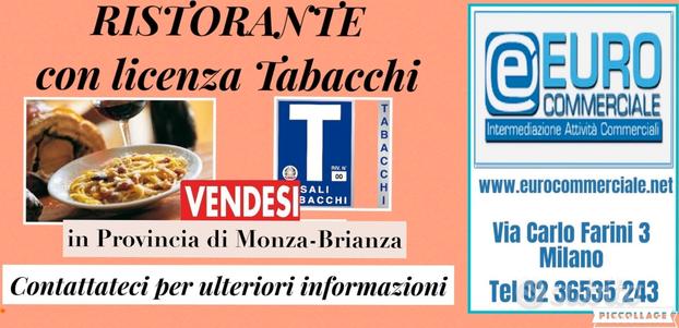 267/20 RISTORANTE con annessa licenza TABACCHI