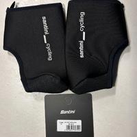 COPRIPUNTA TOE NERI SANTINI CYCLING TAGLIA M
