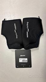 COPRIPUNTA TOE NERI SANTINI CYCLING TAGLIA M