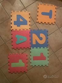 Tappeto puzzle componibile in EVA