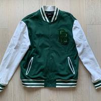 PULL&BEAR, Giubbino Colore Verde/Bianco, tg L
