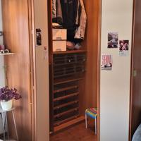 cabina armadio con accessori 
