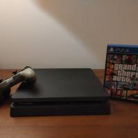 Ps4 Playstation 4 slim 1 Tb + controller + GTA V