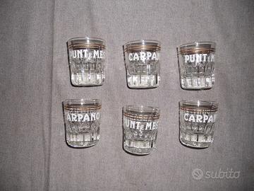 Bicchieri pubblicitari e da rosolio