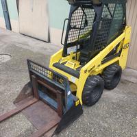 Minipala Bobcat 453 12 Quintali con forche.