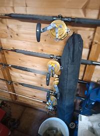 canne da tonno e mulinelli italcanna