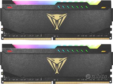 Patriot Viper RGB DDR4 RAM LED 32gb 3200mhz CL16