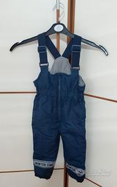 Tuta da sci blu inisex