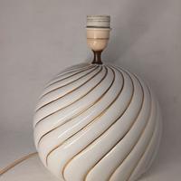 Lampada vintage anni 60 in ceramica