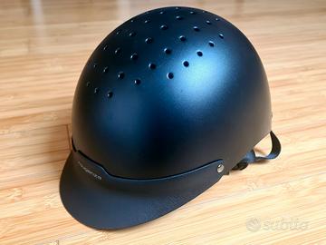 Caschetto da equitazione-cavallo nero per bambini