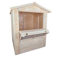 Chiosco in legno mis. 172 x 174 cm