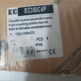 cassetta incasso elettrica