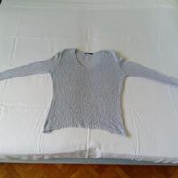 Maglia donna a maniche lunghe in tessuto simil cot