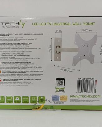 Staffe per fissare TV/monitor al muro