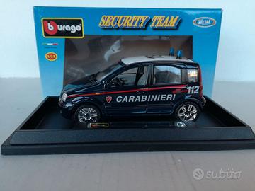 MODELLO AUTO FIAT PANDA  CARABINIERI BURAGO SCAT.