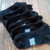 6 Paia Calzini Donna Calze Basse Nero