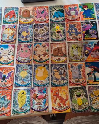 Carte Pokémon Topps vintage TV Animation 1999