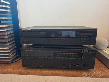 impianto hi fi marantz 