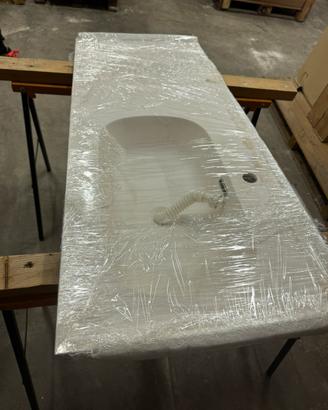 Lavabo soprapiano 120x50