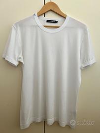 T-shirt bianca DOLCE & GABBANA originale tg.46 (S)