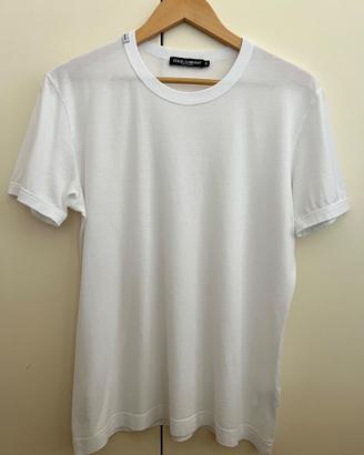 T-shirt bianca DOLCE & GABBANA originale tg.46 (S)