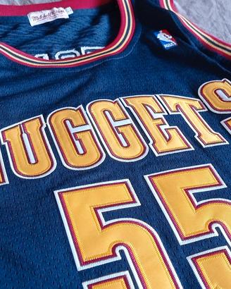 Maglia NBA Dikembe Mutombo Denver Nuggets TG L