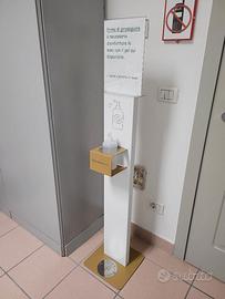 PIANTANA PORTA-DISPENSER IGIENIZZANTE