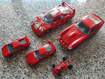 Modellini macchinine vari Ferrari + Lamborghini