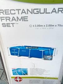 Piscina 3x2 + pompa + copertura