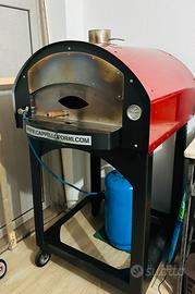 Forno 4 pizze gas
