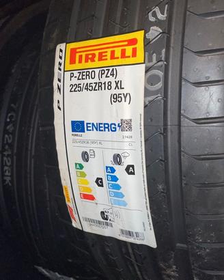 225/45/18 gomme nuovo