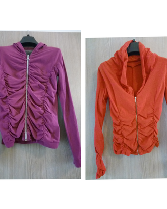 2 giacche sportive in cotone