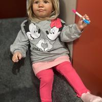 Realborn Doll June tre anni