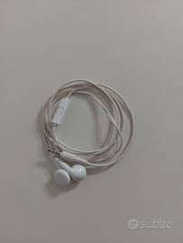 Auricolari bianchi con filo