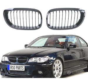 GRIGLIE BMW SERIE 3 E46 COUPE CABRIO 03-06 NERO LU