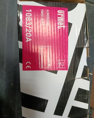 URMET 1083/20A - Alimentatore 2 Voice 110V-230V
