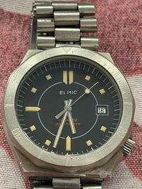 Orologio sub vintage Elmic (Yema) Mrp Sa case