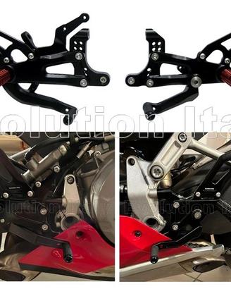 Pedane Arretrate Evolution Italy