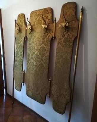 Attaccapanni ingresso in ottone anni 60