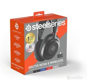 SteelSeries Arctis Nova 5 - Cuffie gaming wireless