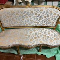Divano stile Luigi XV