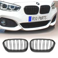 GRIGLIE BMW F20 F21 15-18 NERO OPACO DOPPIA LAMA