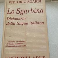 Dizionario italiano Lo Sgarbino Edizione Larus